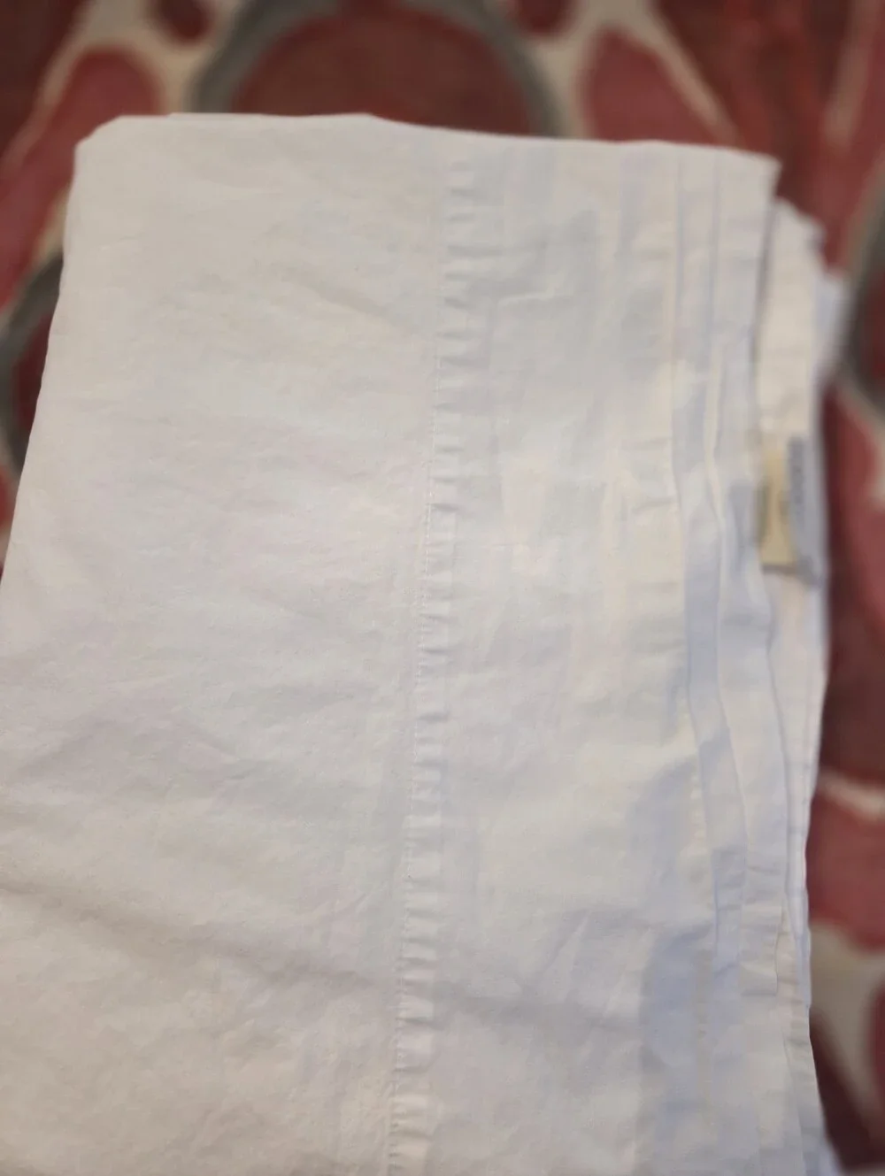 Parachute Brand Bedding White King Flat Sheet